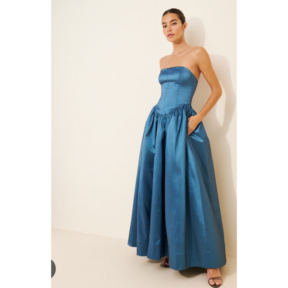 Hansen & Gretel Audrey Dark Blue Gown Size X Large